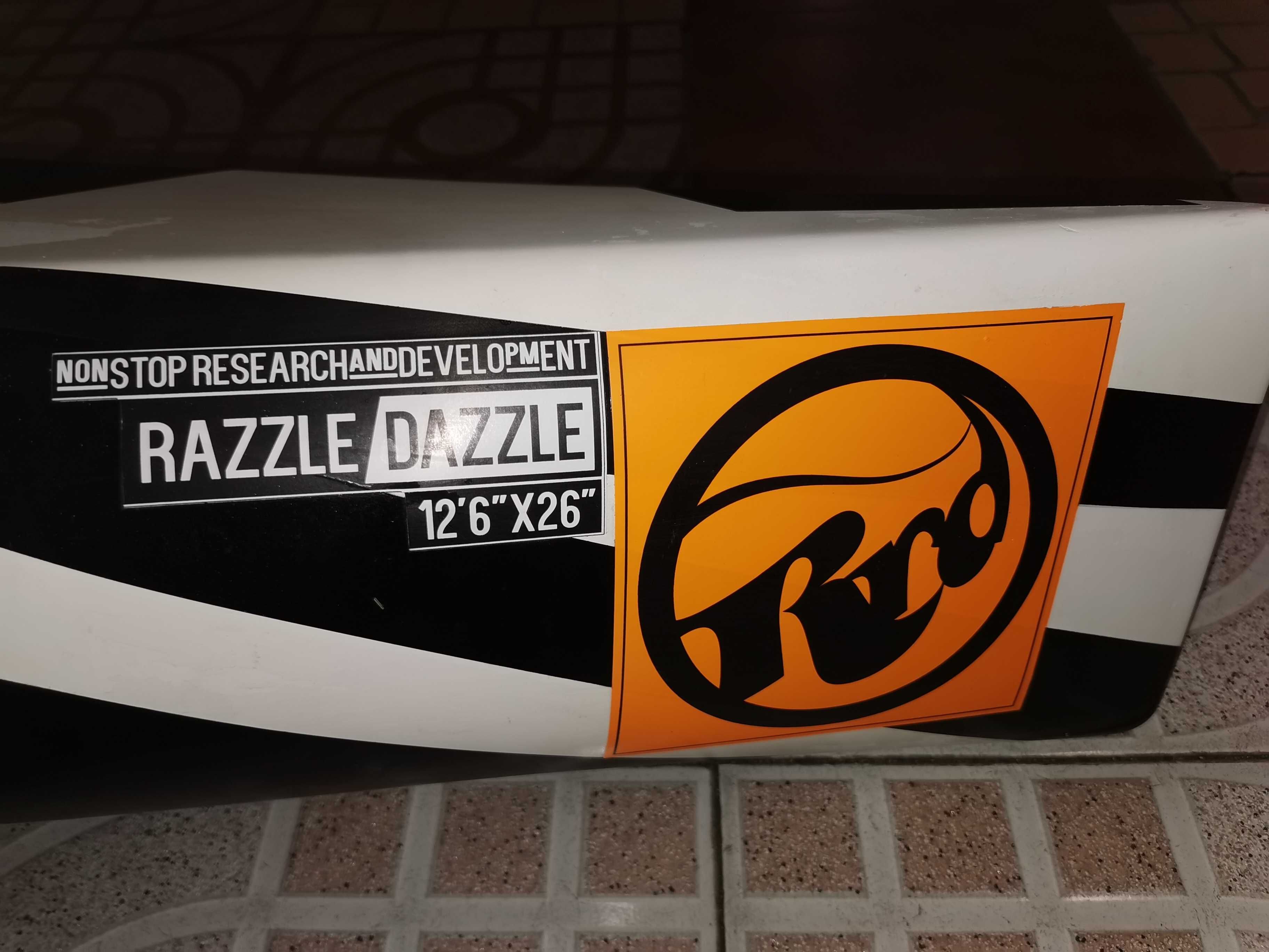 Paddle Sup Race 12,6 x 26 RRD Razzle Dazzle + Saco