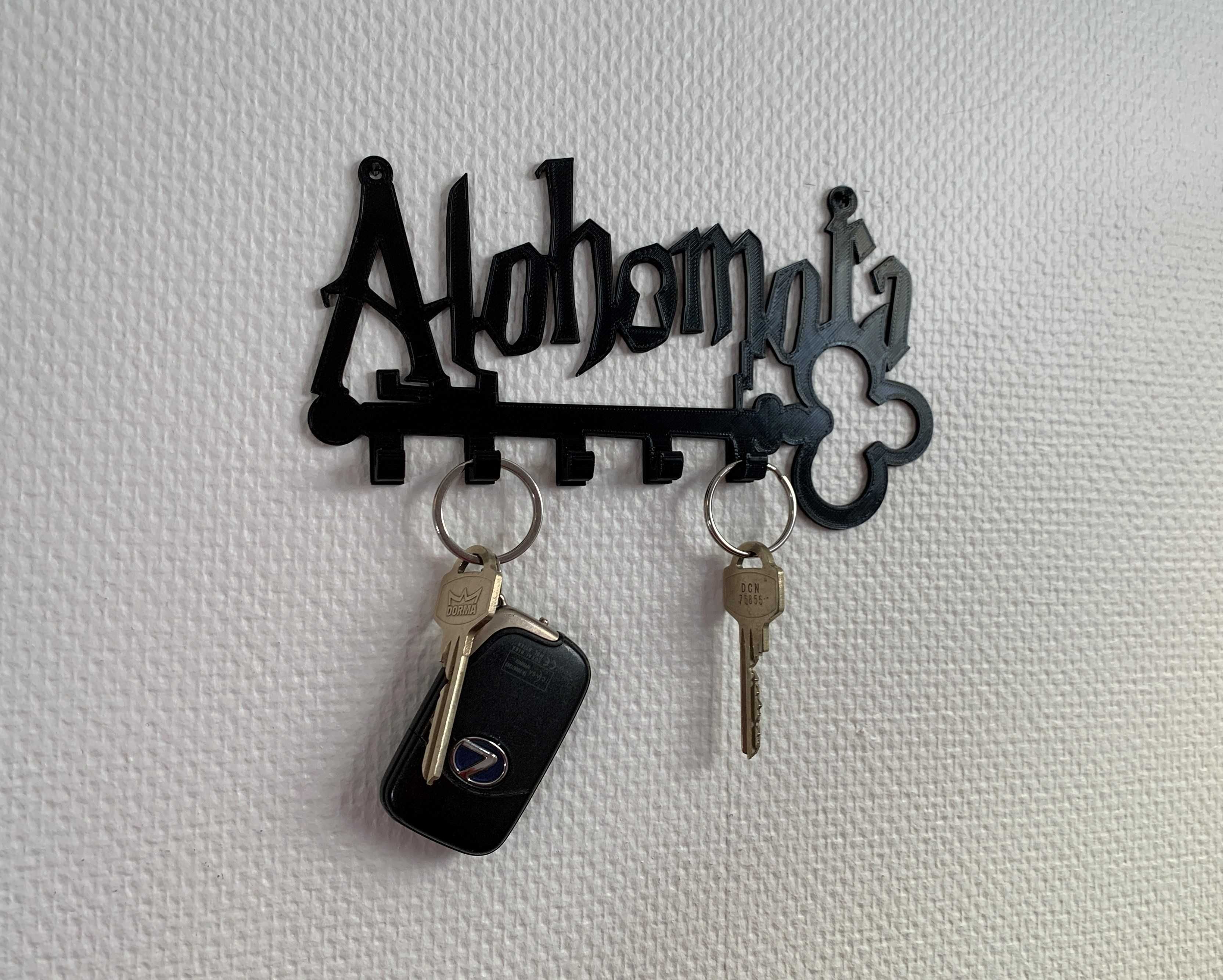 Wieszak na klucze Alohomora - Harry Potter