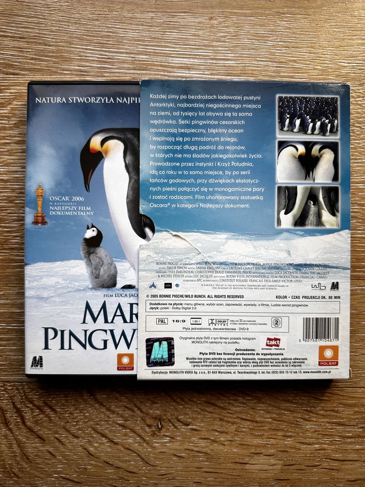 Marsz pingwinów nowe DVD