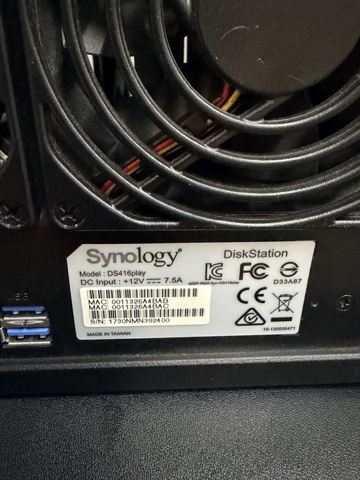Synology DS416 Play