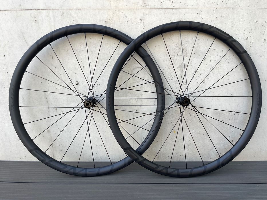 2025! Koła karbonowe carbon szosowe PRO-WAY NEW TITANIUM 32mm 1230g!