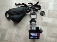 Sony NEX-F3 16Mpx FHD + SEL1855+ torba przebieg 11.7tys b. Dobry stan