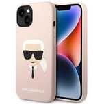 Etui Karl Lagerfeld Silicone Karl's Head MagSafe na iPhone 14 Plus - j