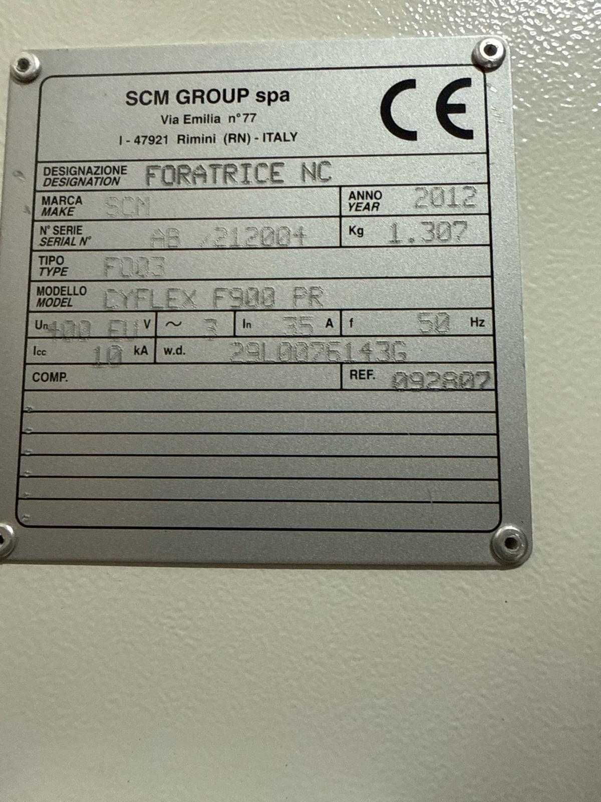 Cyflex f900 SCM centrum obróbcze, wiertarka