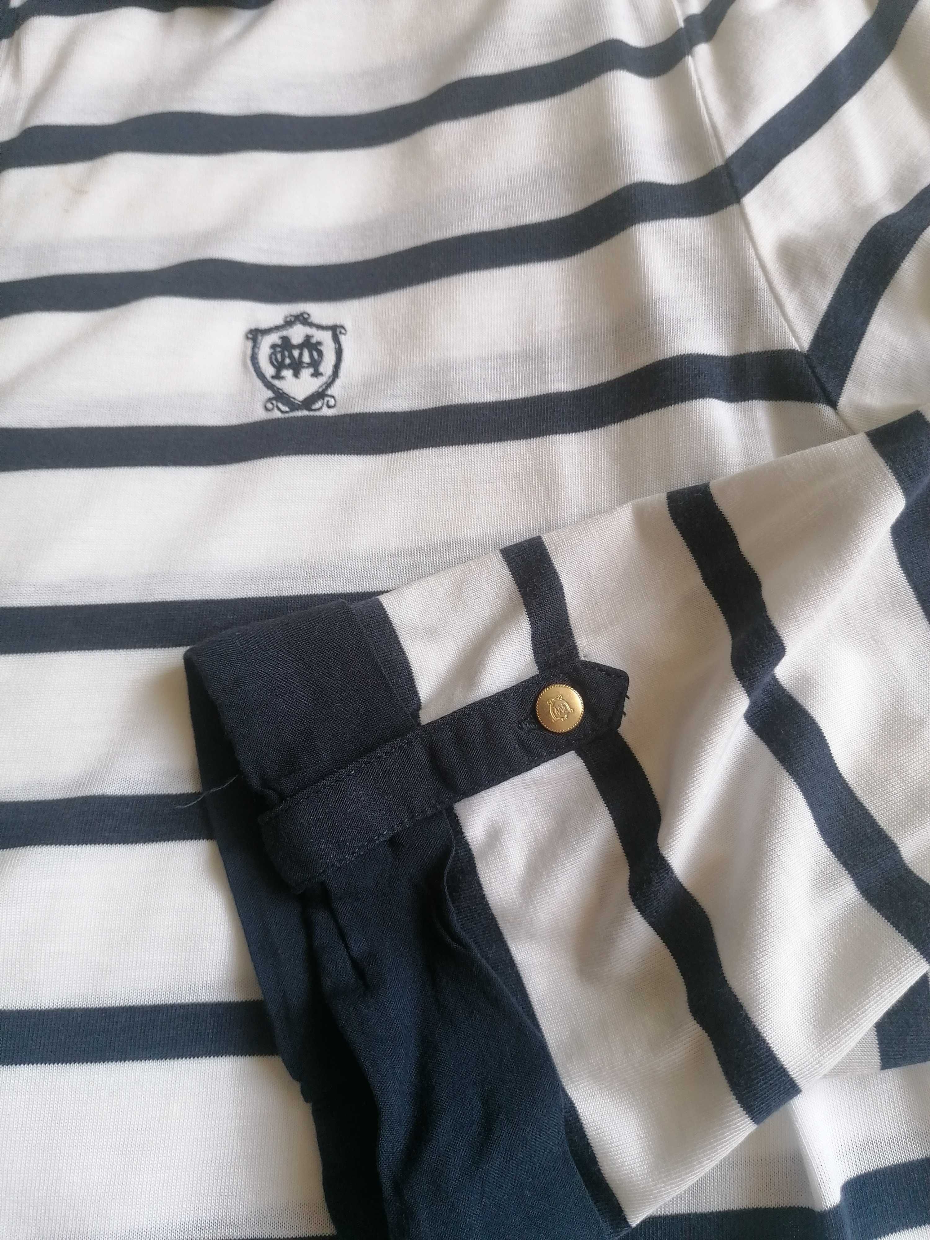 Bluzka w marynarski stylu Massimo Dutti