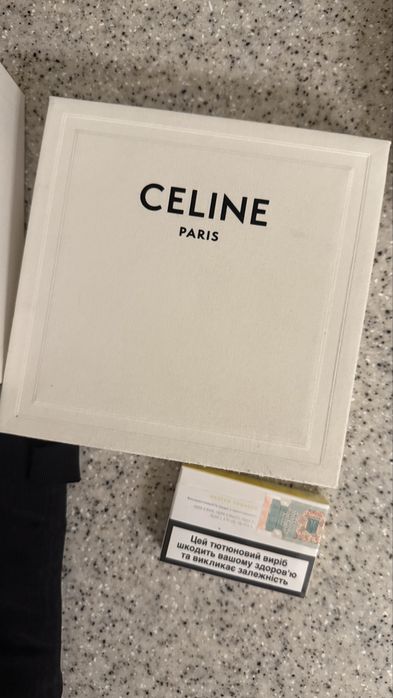 CELINE paris  коробка для аксессуара  в копмлекті кофр