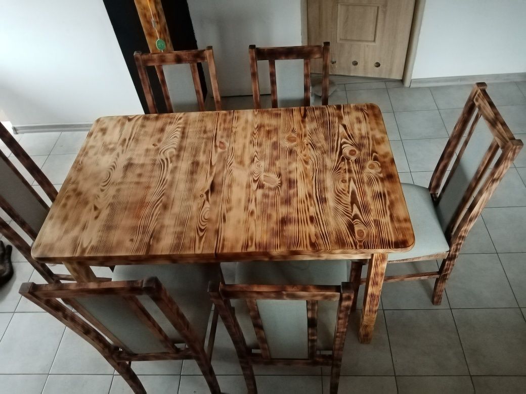 Zestaw Stół plus 6 krzesel