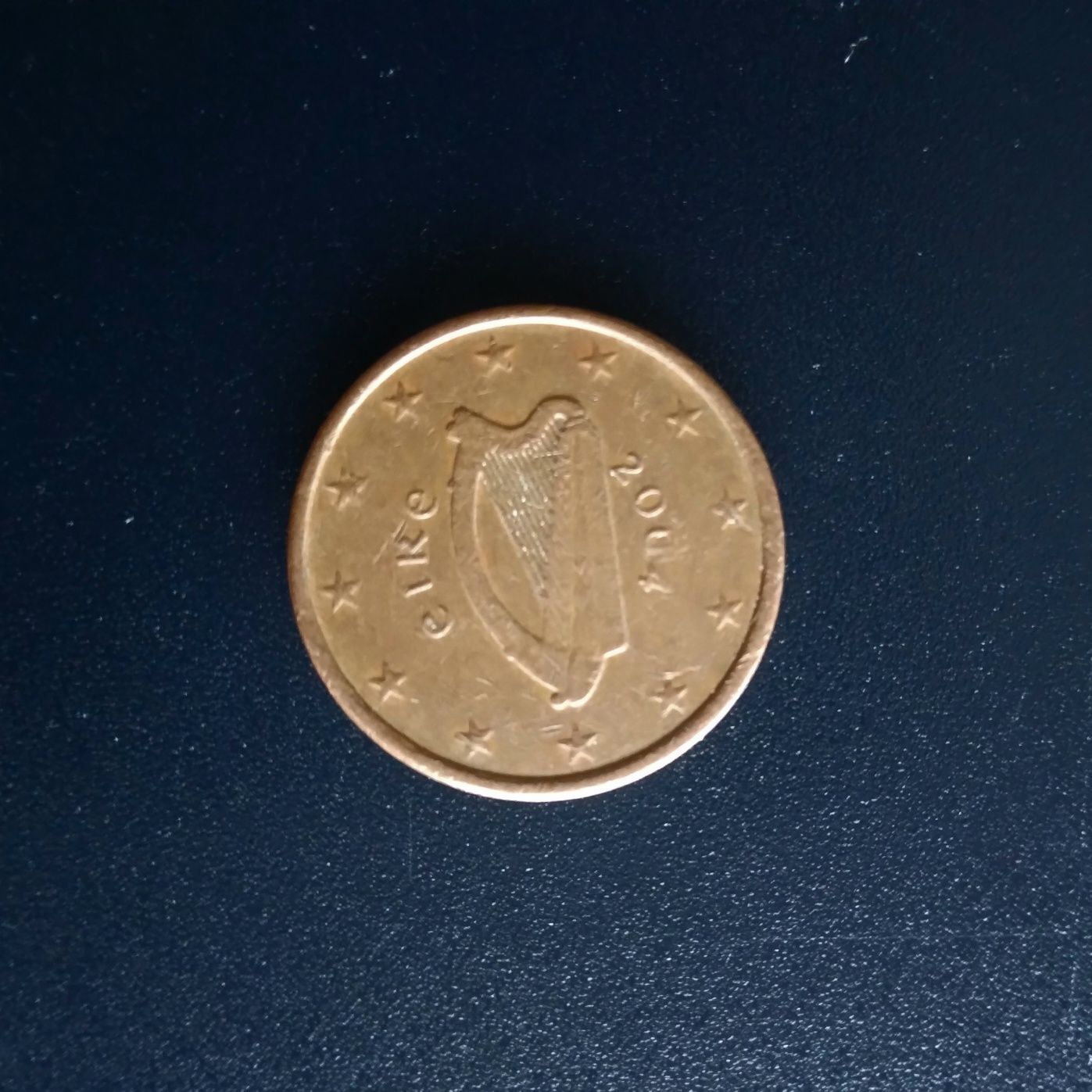 Moedas raras de 1 eurocent de Irlanda