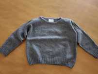 Blusa em malha Cinza