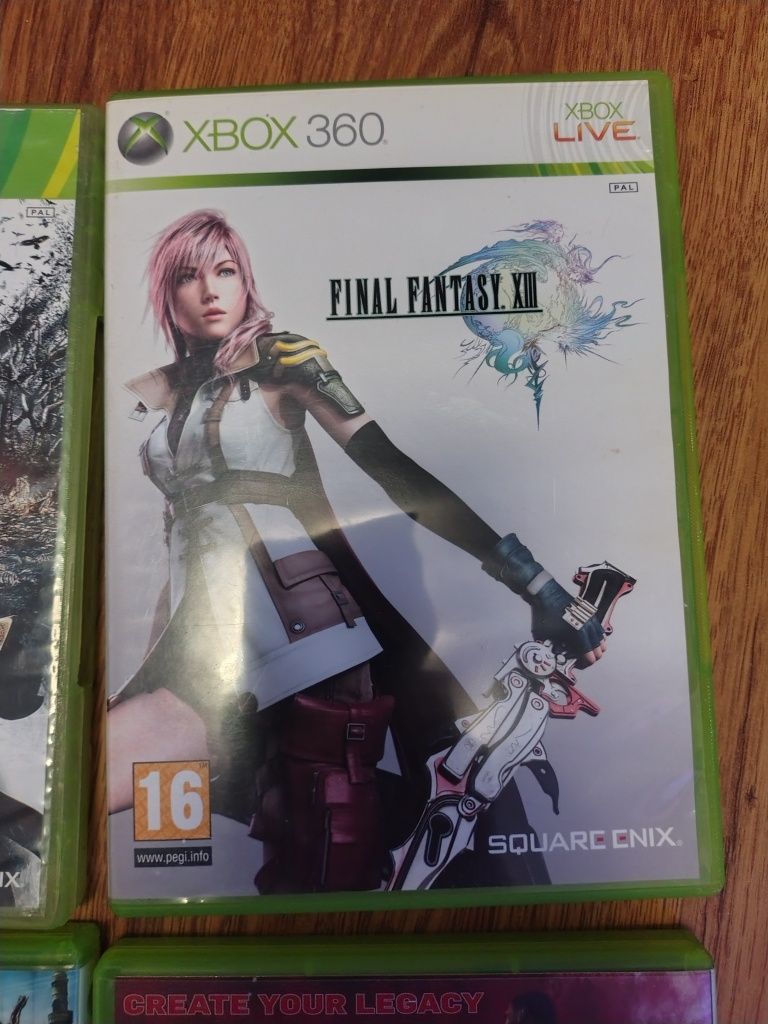 GRY XBOX360 ( Dungeon Siege III, Finał Fantasy XIII, NBA2K14..)