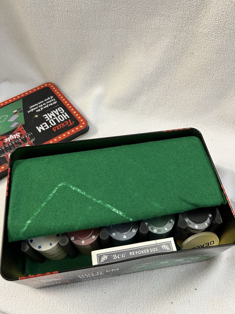 Casino style Texas hold’em game