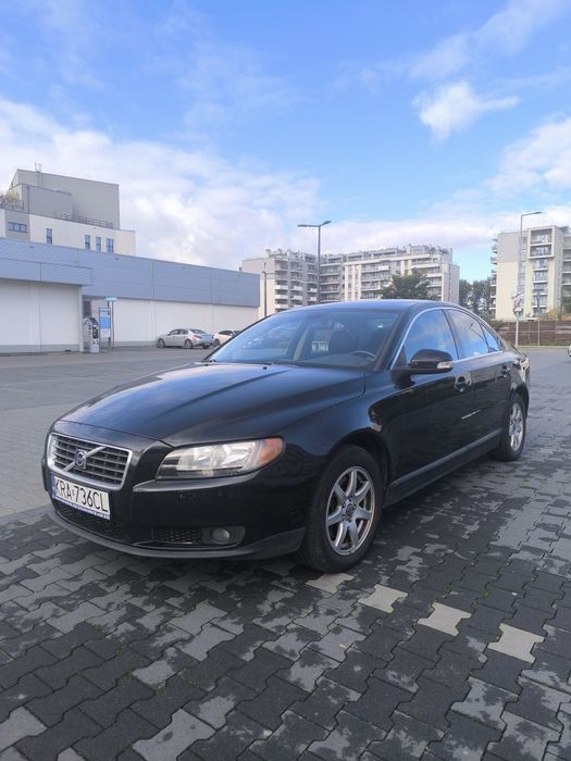 Volvo s80 2.4 D5 185km czarne 2007 automat