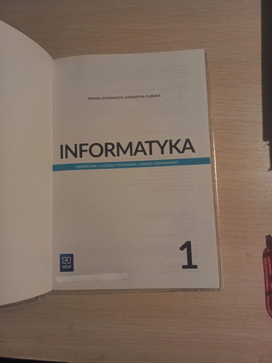 Informatyka 1 liceum technikum WSiP