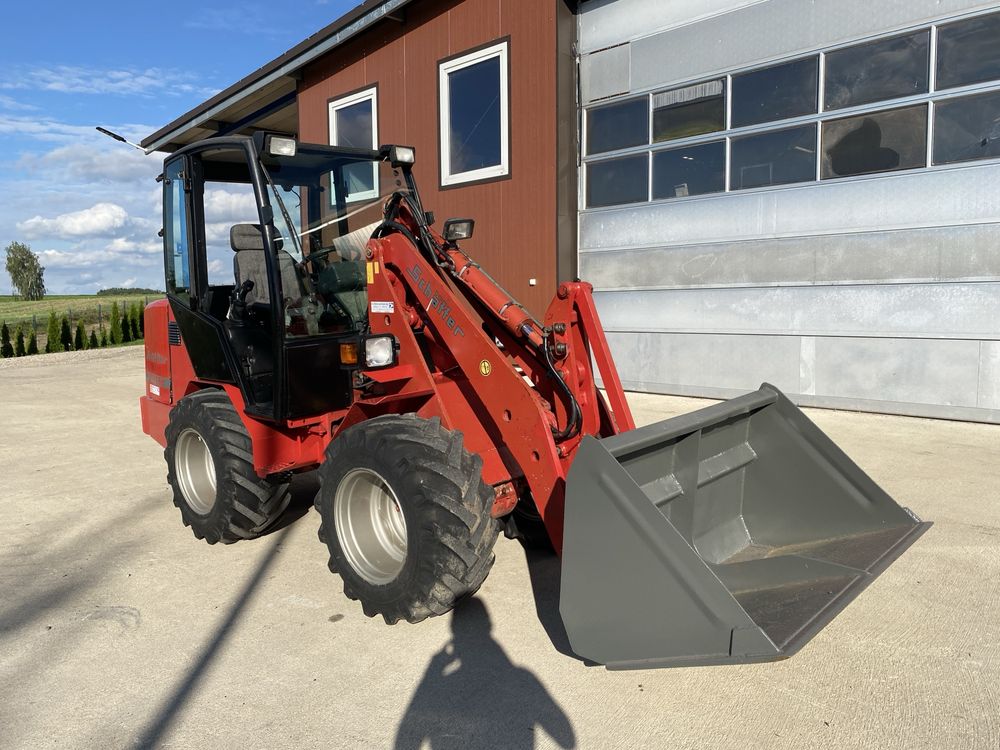 ŁADOWARKA SCHAFFER PRO 58  Z ŁYŻKĄ 4x4 wiedemann manitu jcb atlas