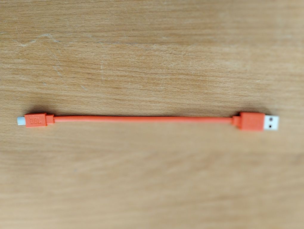 Kabel do słuchawek JBL, pomarańczowy.  Oryginalny