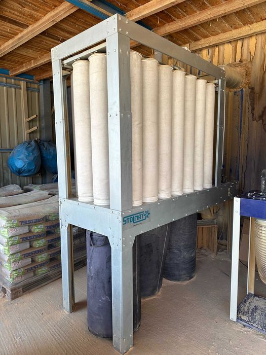 Odciąg pyłów trocin stolarski STOLMAT ST-4, 2021 r., bardzo dobry stan