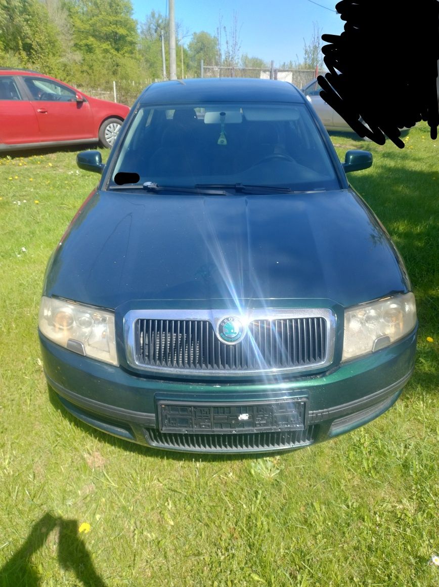 Zderzak Przedni Kpl Skoda SuperB 1 Sedan Lak LF6N Wysyłka