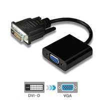Активный адаптер конвертер DP/HDMI/DVI-D -VGA переходник для видеокарт