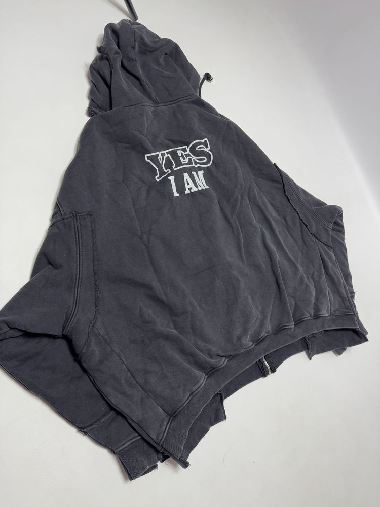 Зіп худі Vetements Fan? Yes, I Am S Zip up