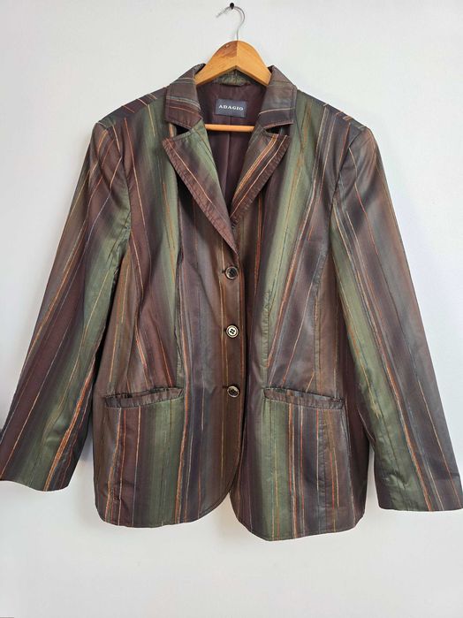 Marynarka połyskująca Adagio w stylu vintage
