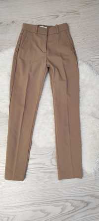 Cygaretki, eleganckie spodnie na kantkę 34 H&M