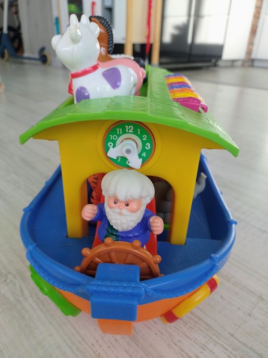 Zestaw zabawek Arka Noego Dumel + Fisher Price i inne