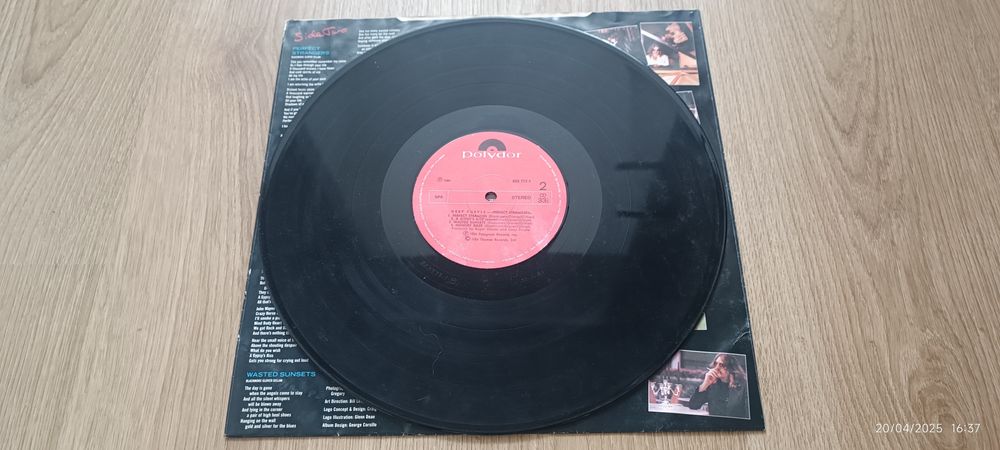 Deep Purple "Perfect Strangers" em Vinil 1984