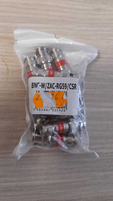 Wtyk kompresyjny BNC-W/ZAC-RG59/CSR