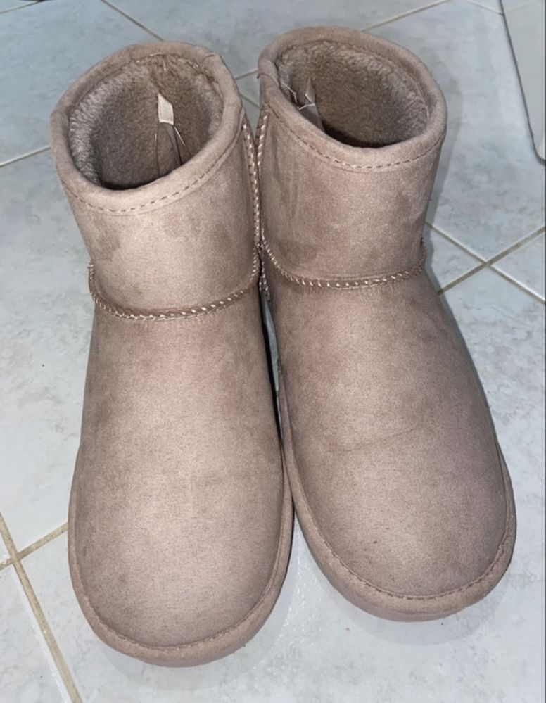 Botas de pelo quentes