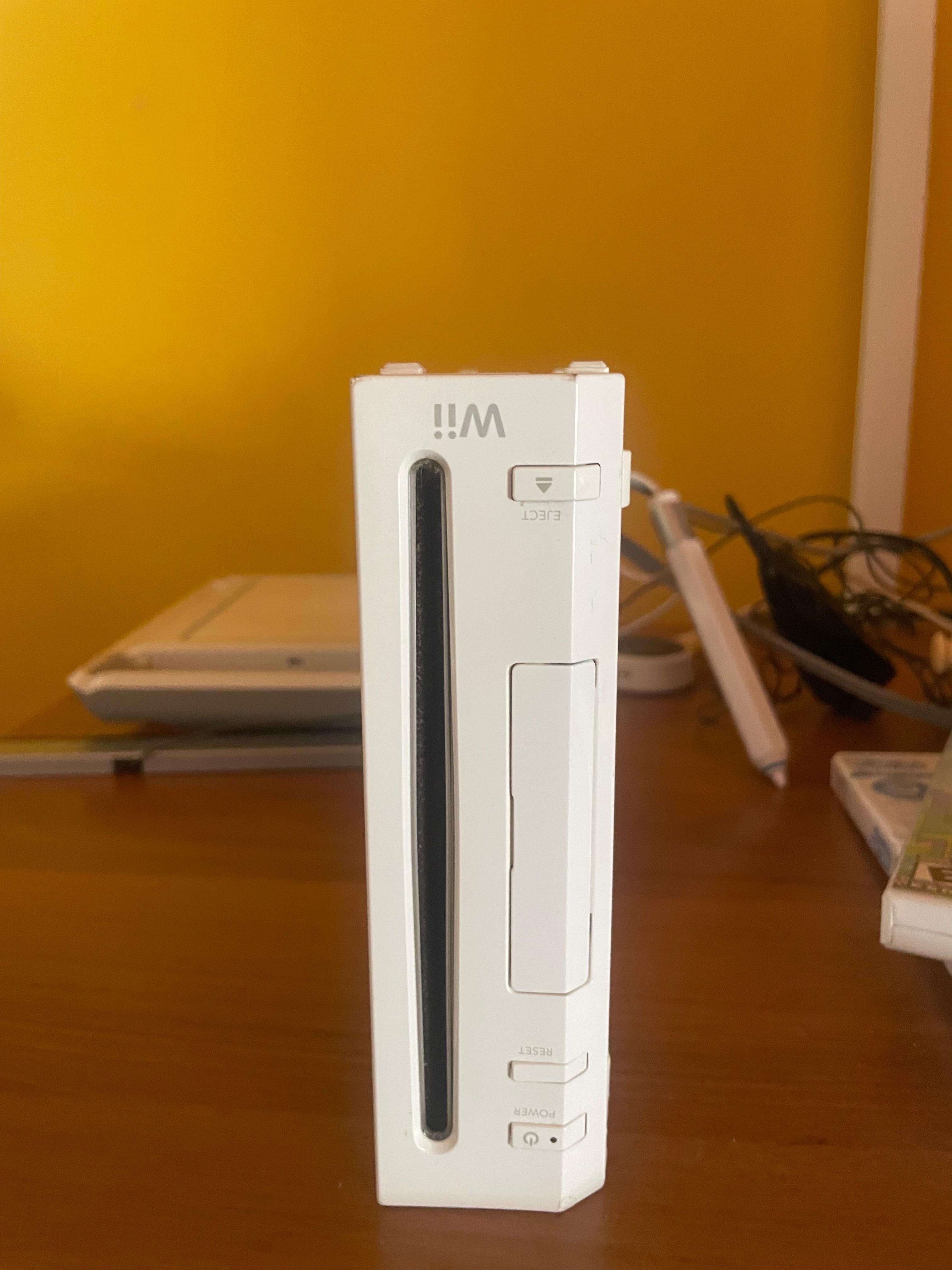 Wii + comandos+ jogos