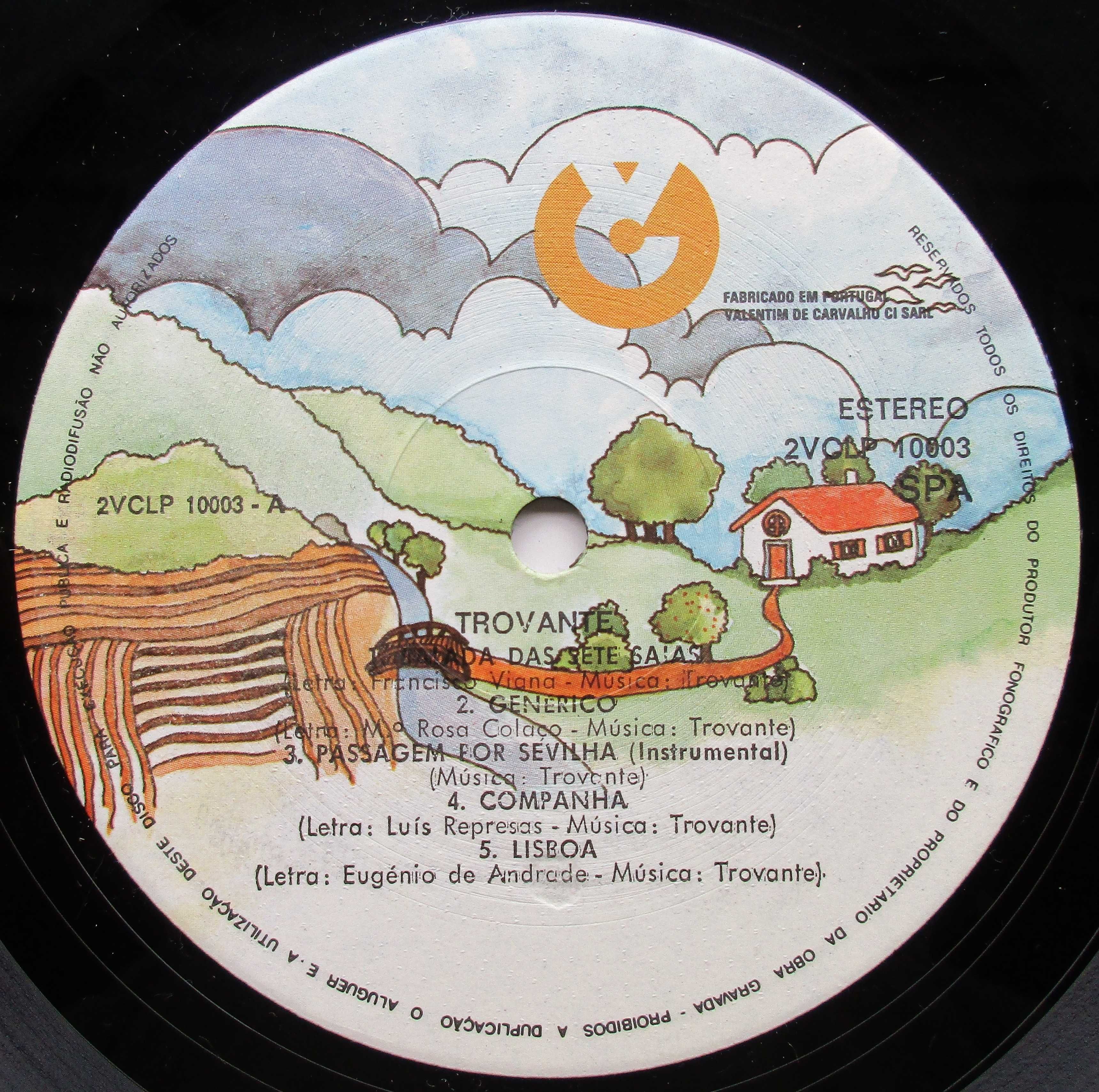 Trovante - - - - - Baile no Bosque - - - - - LP