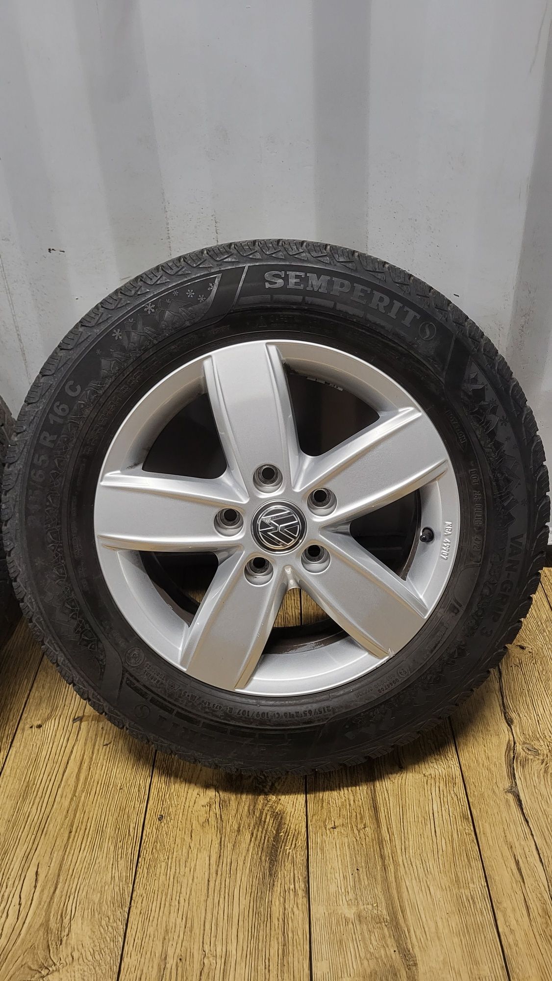 Alufelgi VW 16" 5x112 z oponami 215/65 R16C VW T6 T6.1 T7