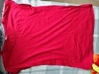 Bluzka czerwona T shirt