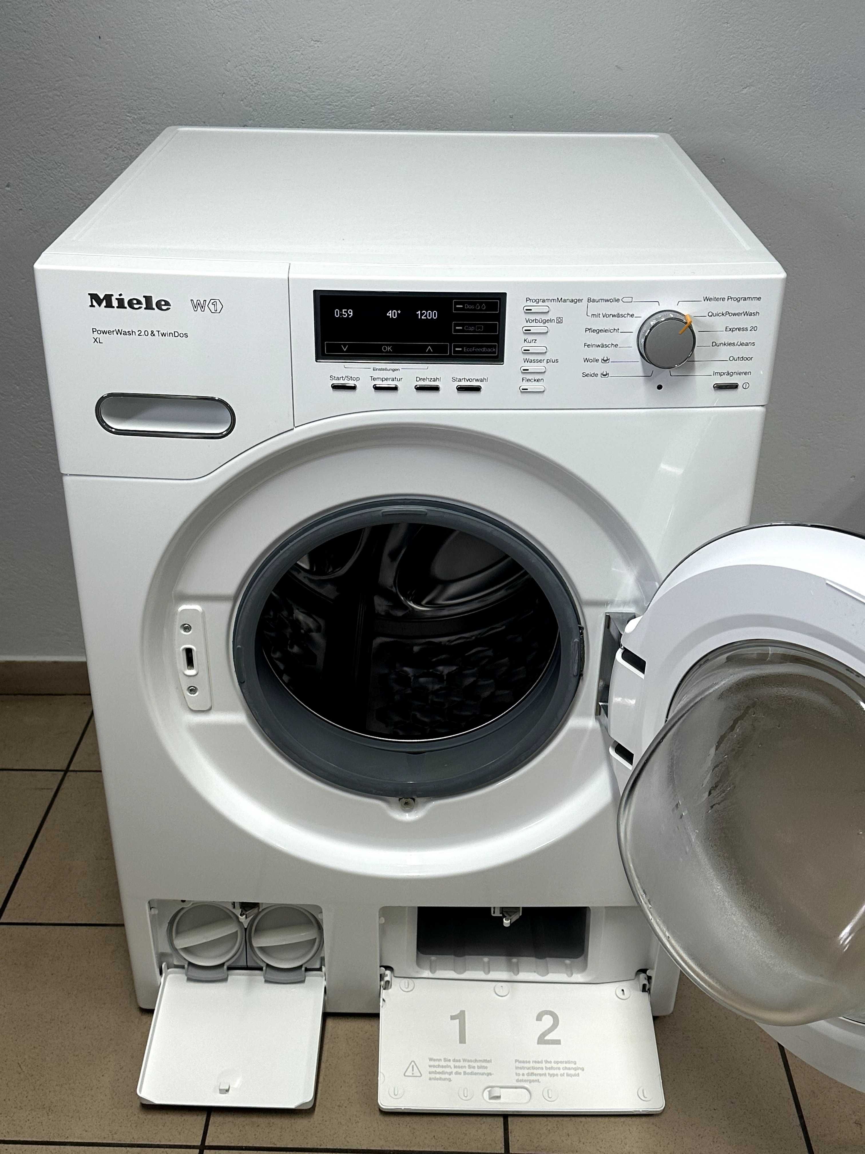 Pralka Miele PowerWash 2.0 &TwinDos XL 9kg WMM 122 WPS 1600obr/min GW