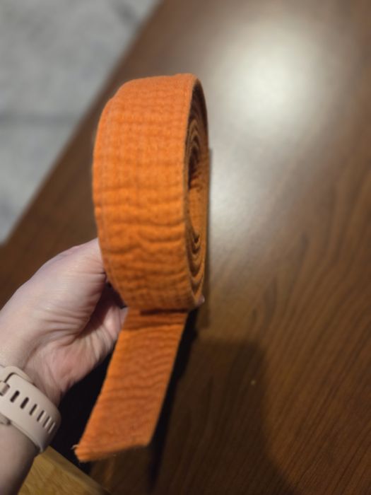 Pomarańczowy pas judo 240 cm