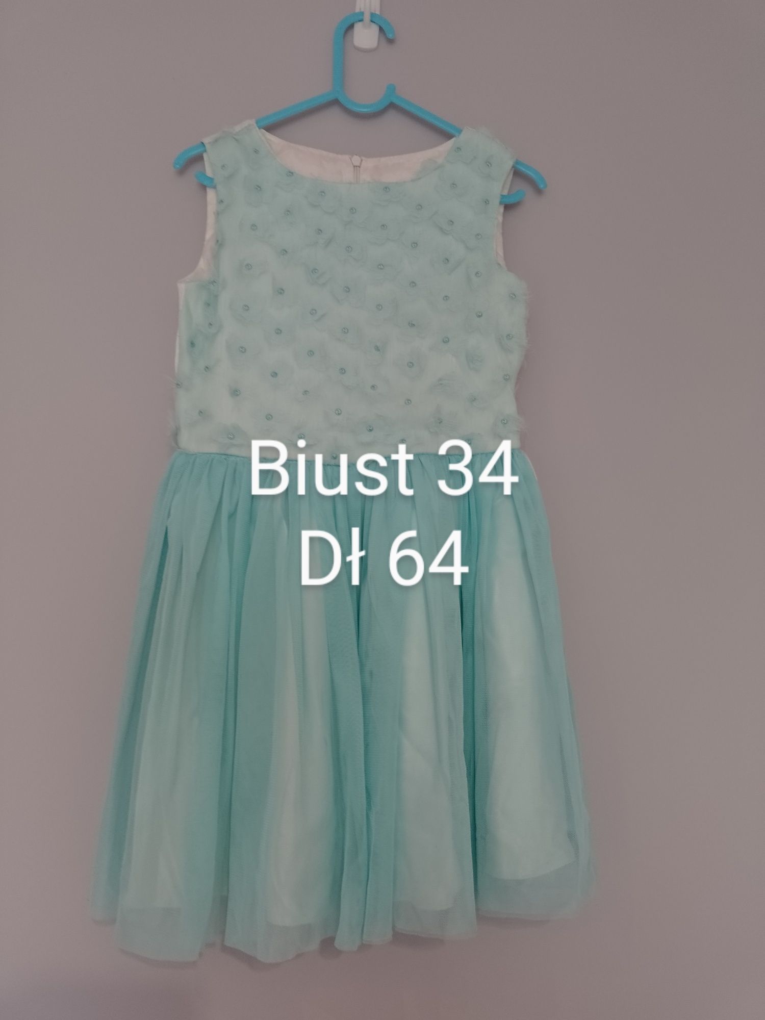 Zestaw 6 sztuk sukienek dla dziewczynki 116-128