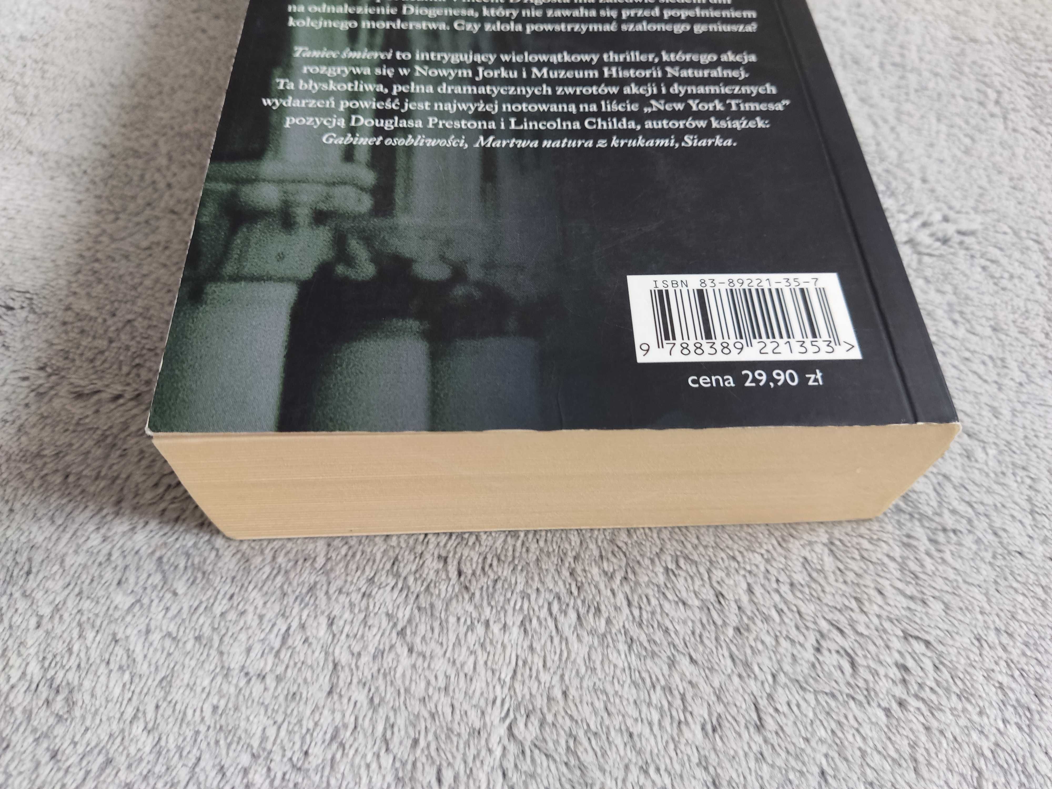 książka Taniec śmierci Douglas Preston Lincoln Child Pendergast #6