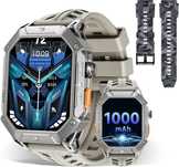 Smartwatch OUKITEL BT80 Grey 2.13'' zegarek sportowy szary 1000mAh