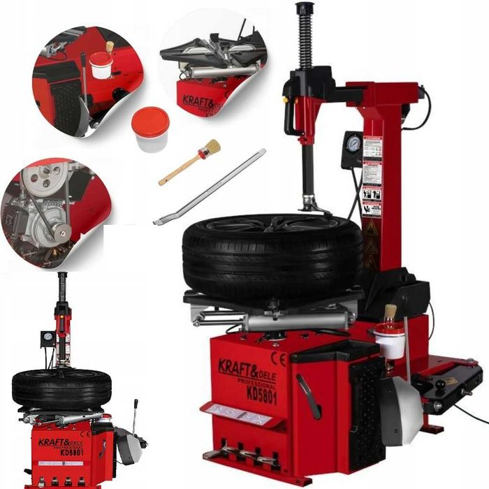 Montażownica Automatyczna do OPON 336kg 400V Kraft