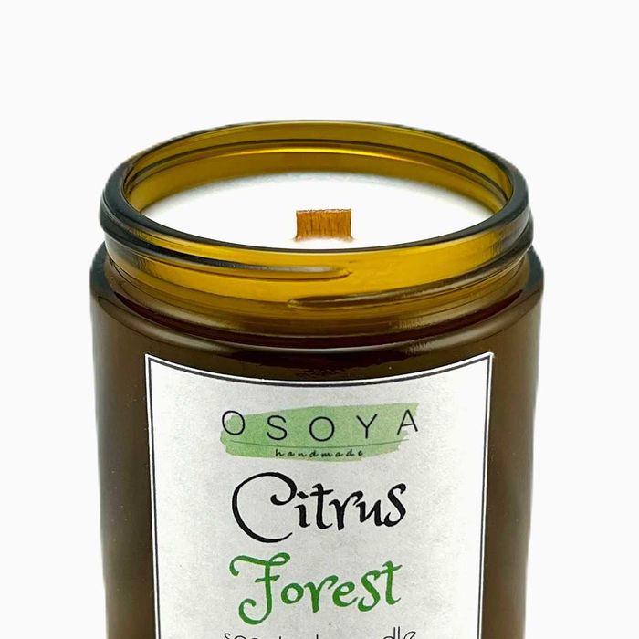 Świeca sojowa OSOYA zapachowa 100% handmade 160g