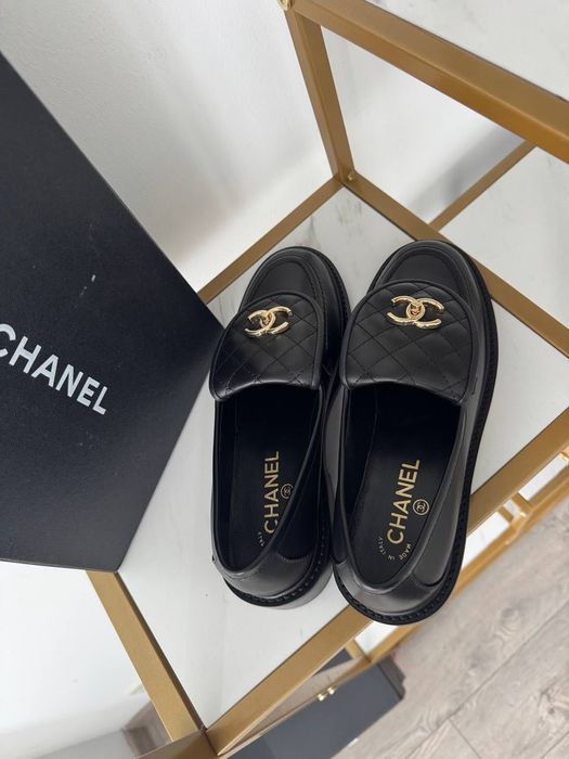 Mokasyny skórzane! Chanel! Różne modele i kolory! Premium 36-41