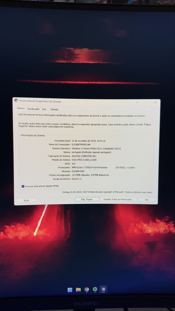 Vendo - PC Asus com monitor