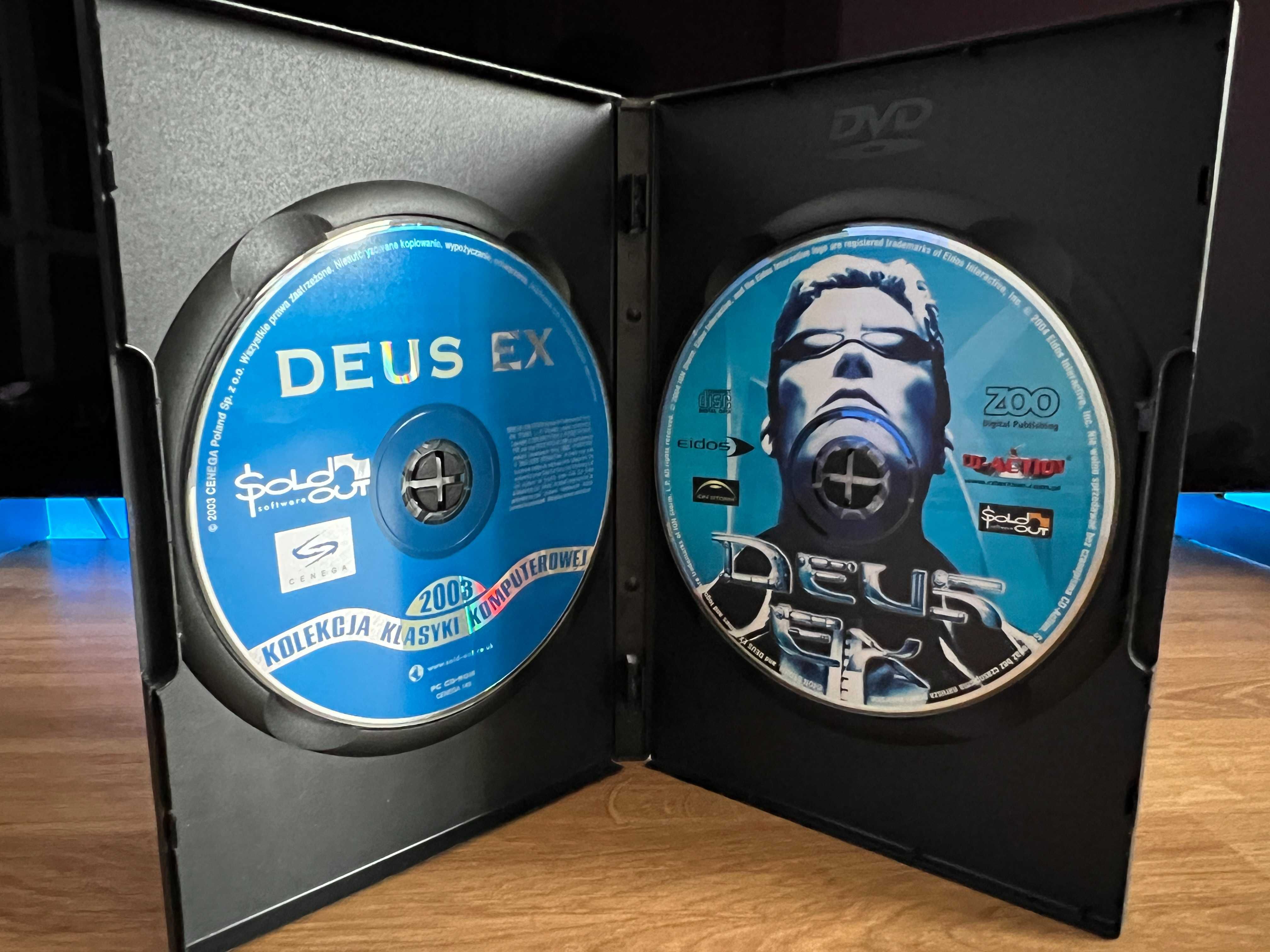 Deus Ex gra (PC PL 2003) CD BOX Kolekcja Klasyki Komputerowej