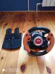 Kierownica do gier PS2,Pc Apollo Racing z pedałami.