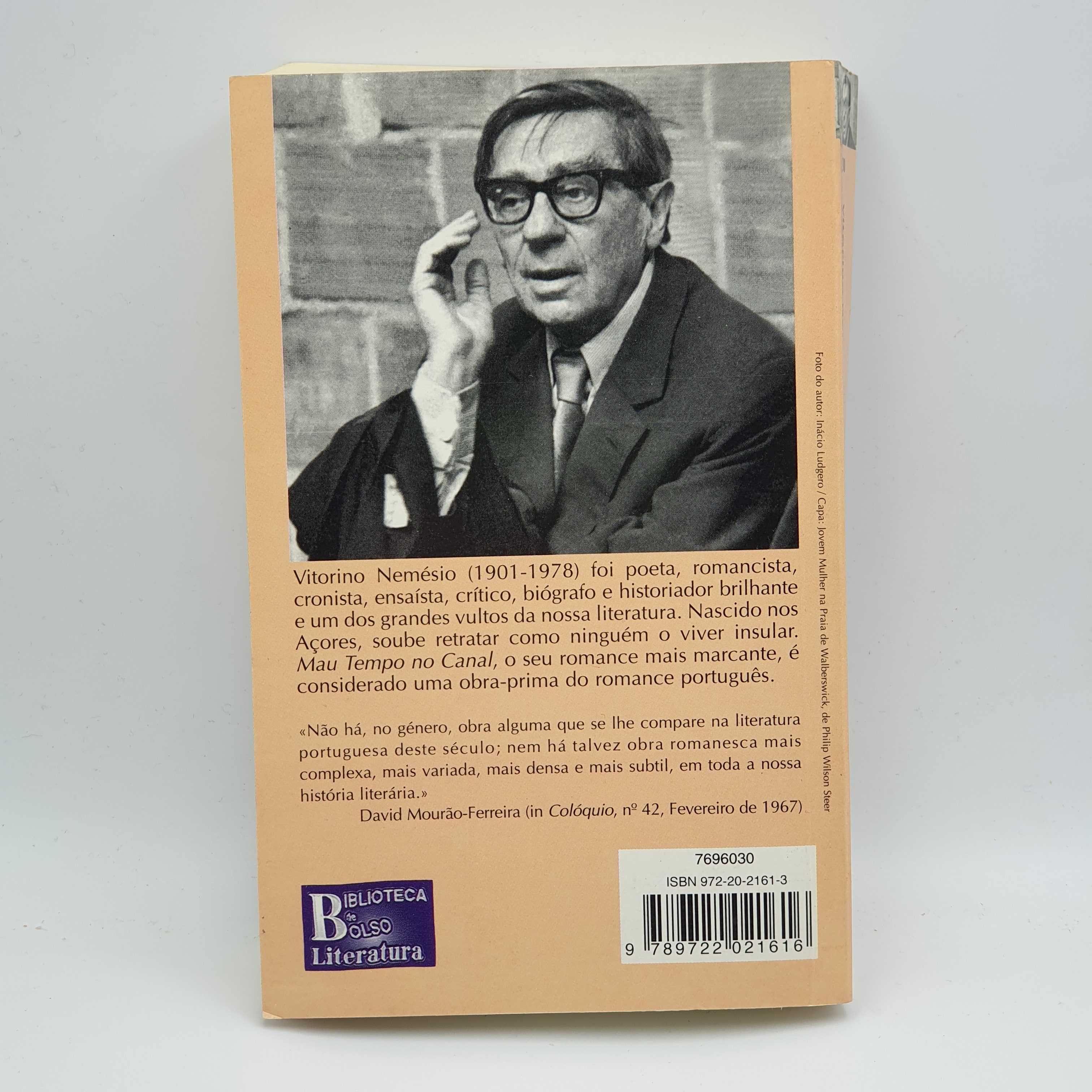 Livro Ref-PAR4- Vitorino Nemesio - Mau Tempo No Canal