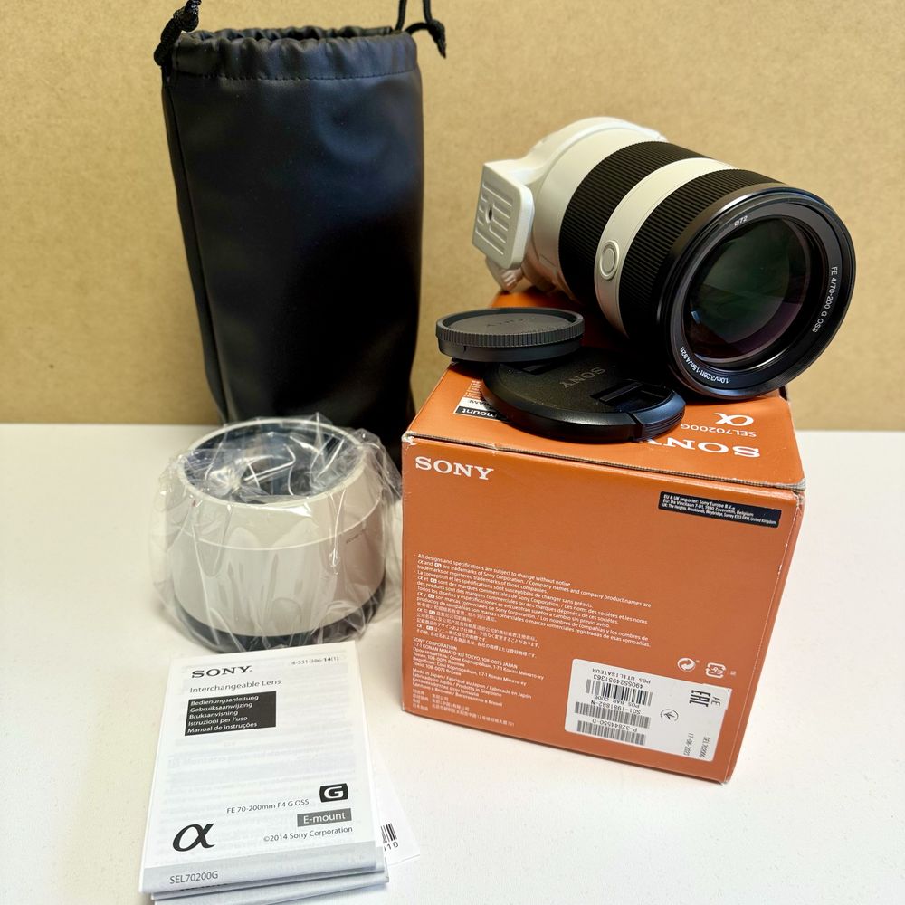 Новий Объектив для фотоапарату Sony FE 70-200 мм f/4G OSS SEL70200G.AE