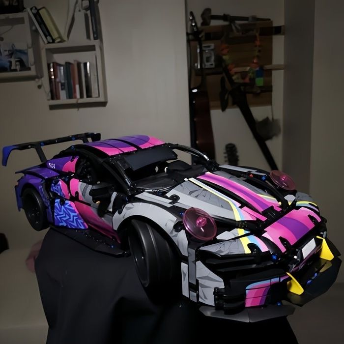 Конструктор Technic Porsche 911 GT-3 Cyberpunk Порш 911 Кіберпанк