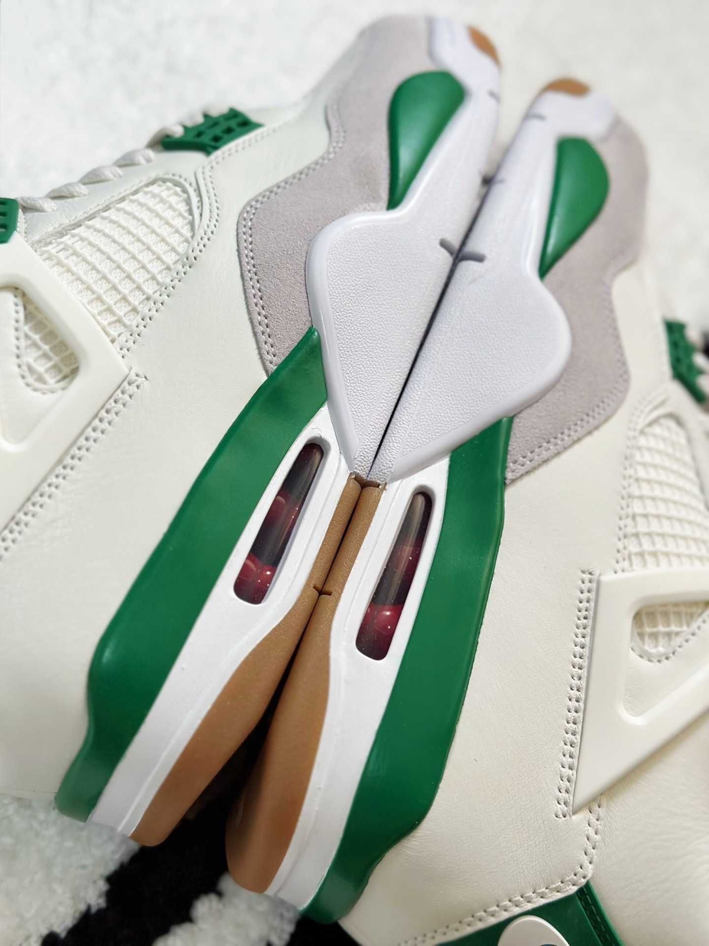 Buty męskie zielony Jordan 4 Green EU 41