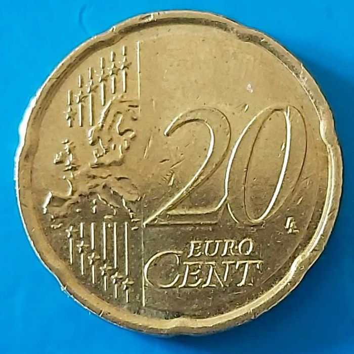 20 Cêntimos de 2022 Letra G,  Alemanha