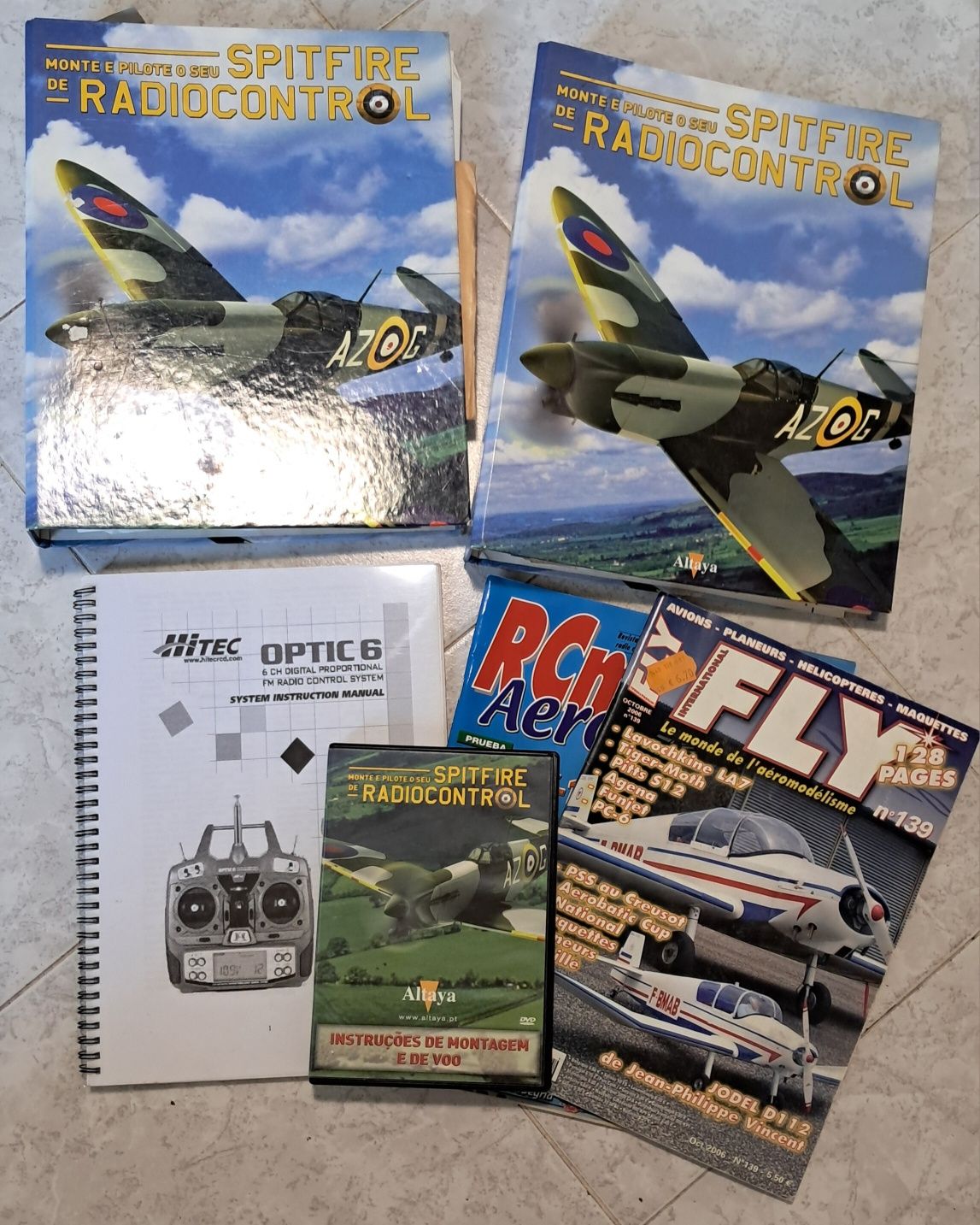 Avião Aeromodelismo SPITFIRE